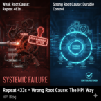 Complaint → Weak Root Cause → Repeat 483
