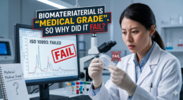 Your material is “medical grade.” So why did it fail? 